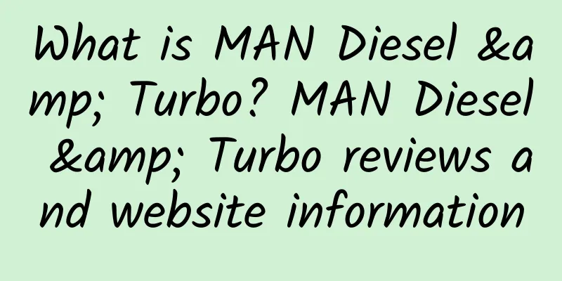 What is MAN Diesel & Turbo? MAN Diesel & Turbo reviews and website information