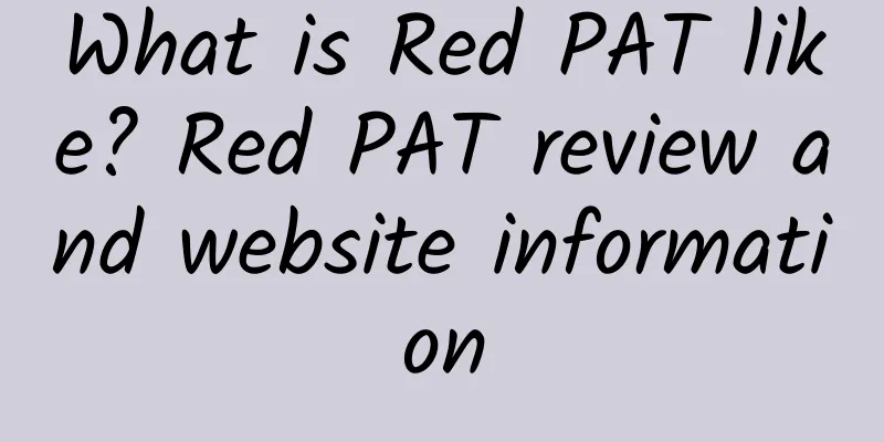 What is Red PAT like? Red PAT review and website information