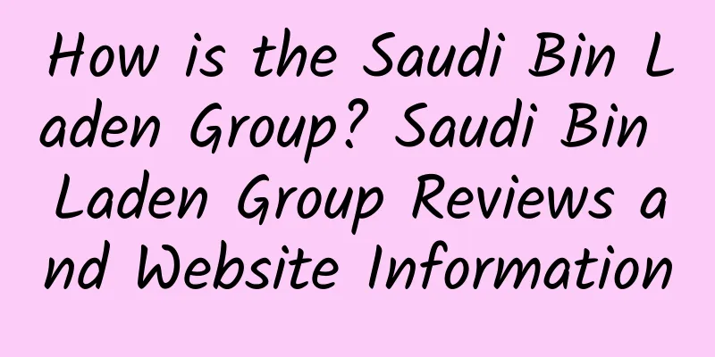 How is the Saudi Bin Laden Group? Saudi Bin Laden Group Reviews and Website Information