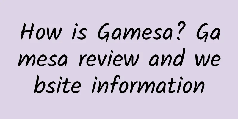 How is Gamesa? Gamesa review and website information