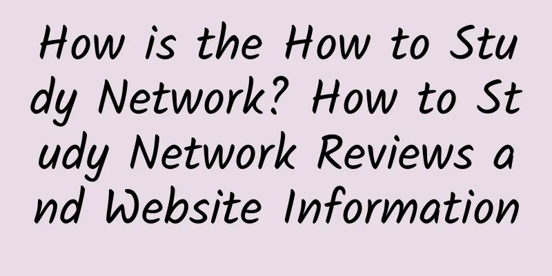 How is the How to Study Network? How to Study Network Reviews and Website Information