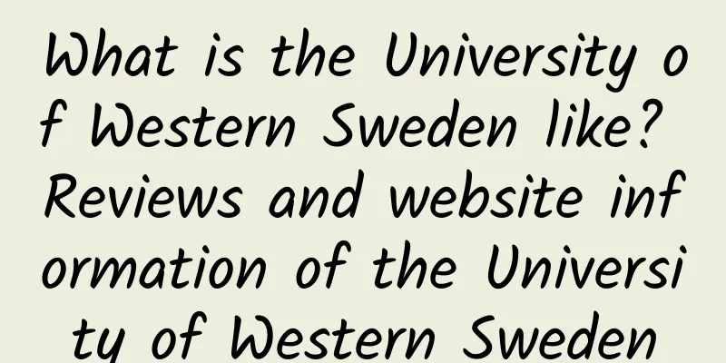 What is the University of Western Sweden like? Reviews and website information of the University of Western Sweden