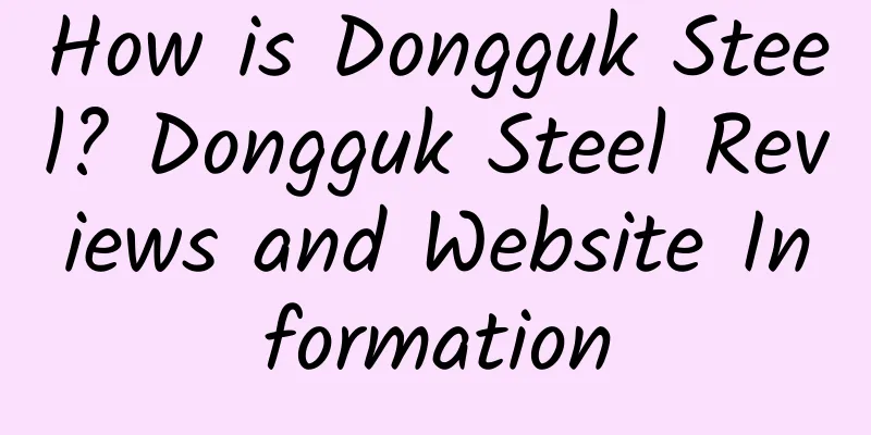 How is Dongguk Steel? Dongguk Steel Reviews and Website Information