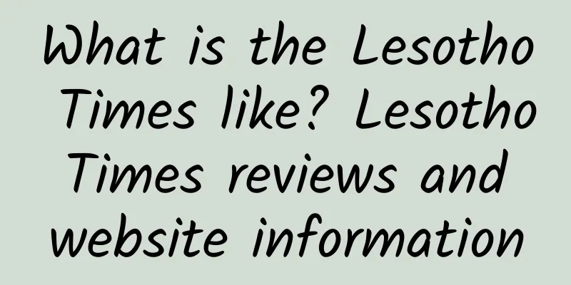 What is the Lesotho Times like? Lesotho Times reviews and website information
