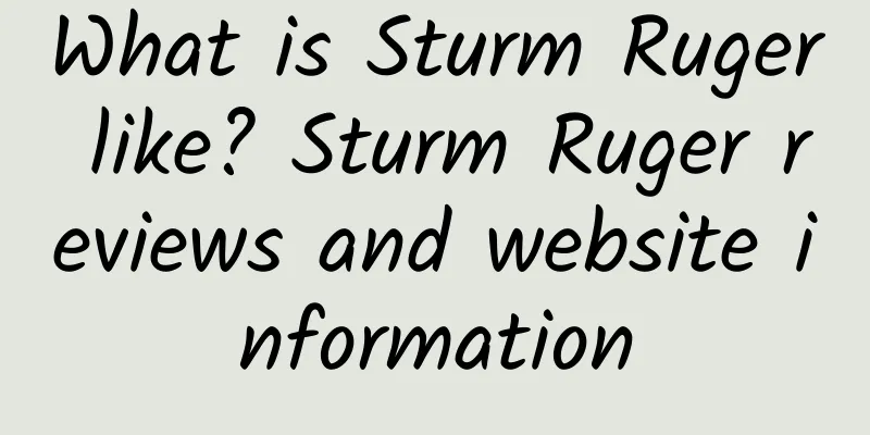 What is Sturm Ruger like? Sturm Ruger reviews and website information