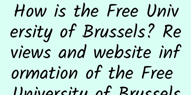How is the Free University of Brussels? Reviews and website information of the Free University of Brussels