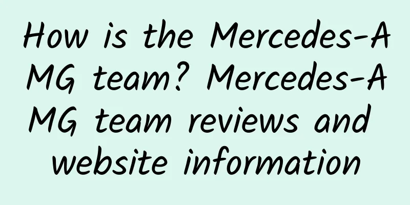 How is the Mercedes-AMG team? Mercedes-AMG team reviews and website information