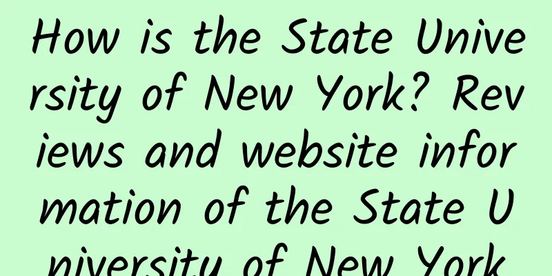 How is the State University of New York? Reviews and website information of the State University of New York