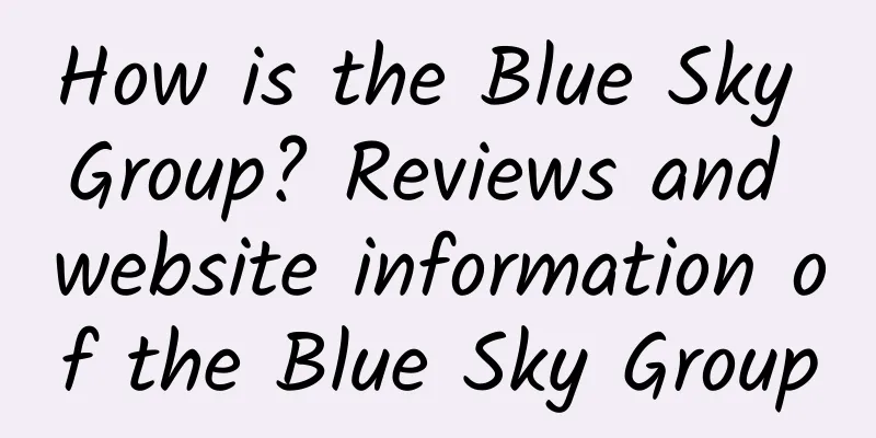 How is the Blue Sky Group? Reviews and website information of the Blue Sky Group