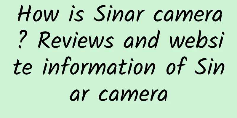 How is Sinar camera? Reviews and website information of Sinar camera