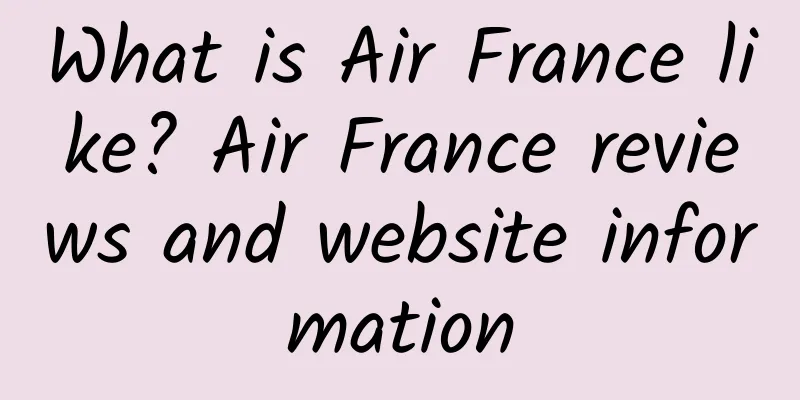 What is Air France like? Air France reviews and website information