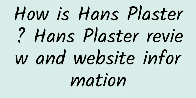 How is Hans Plaster? Hans Plaster review and website information