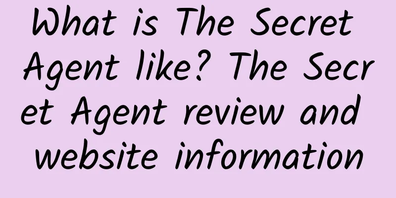 What is The Secret Agent like? The Secret Agent review and website information