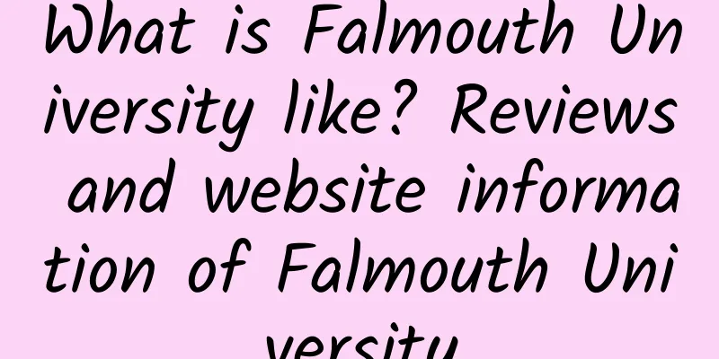 What is Falmouth University like? Reviews and website information of Falmouth University