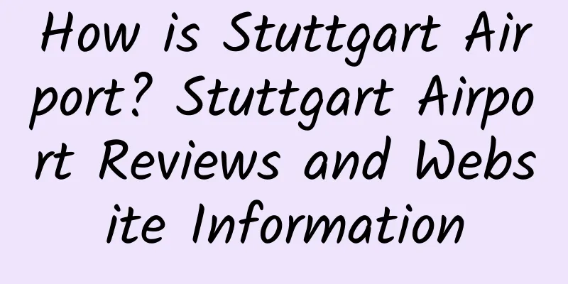 How is Stuttgart Airport? Stuttgart Airport Reviews and Website Information