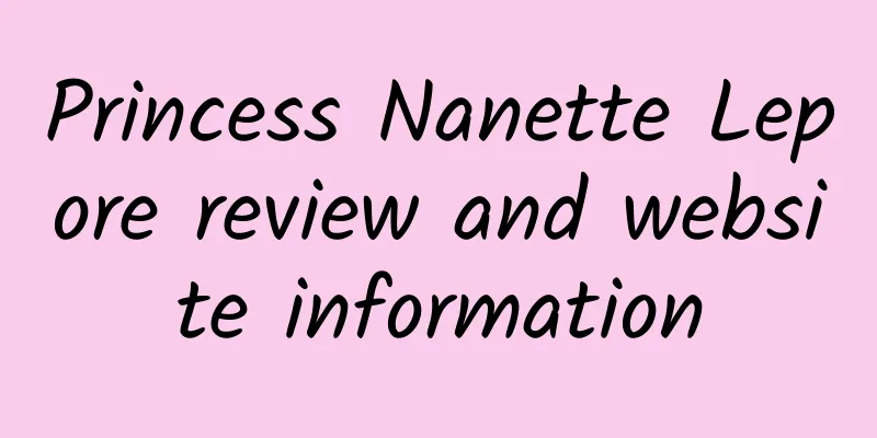 Princess Nanette Lepore review and website information