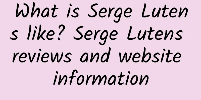 What is Serge Lutens like? Serge Lutens reviews and website information