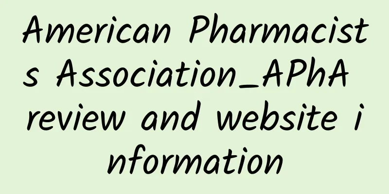 American Pharmacists Association_APhA review and website information
