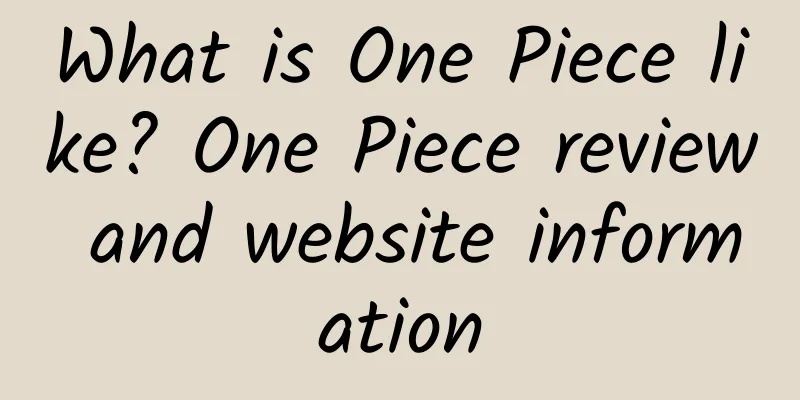 What is One Piece like? One Piece review and website information