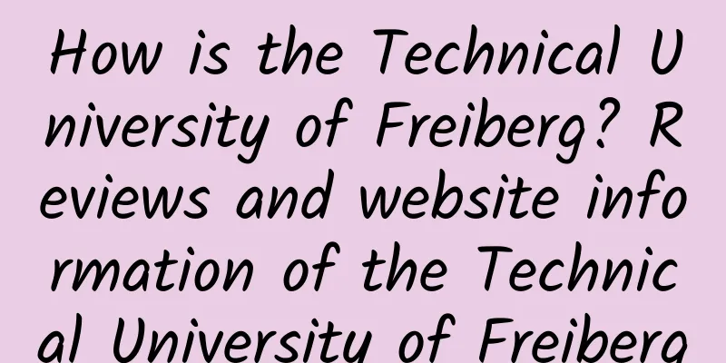 How is the Technical University of Freiberg? Reviews and website information of the Technical University of Freiberg