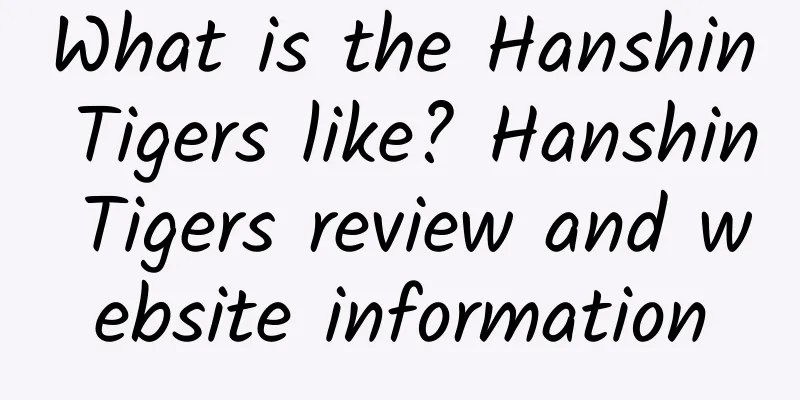What is the Hanshin Tigers like? Hanshin Tigers review and website information