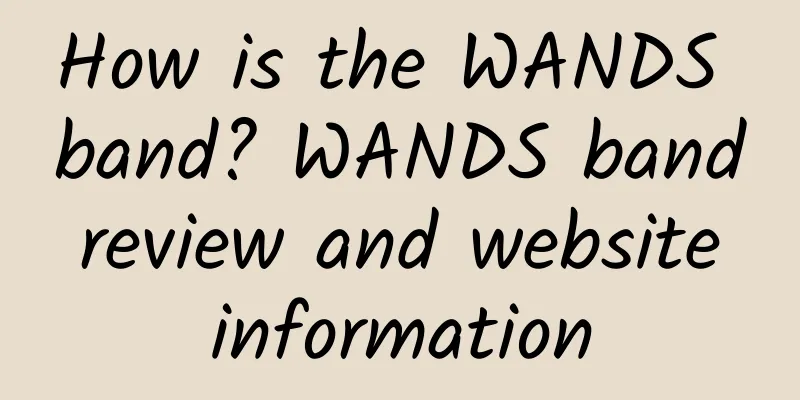 How is the WANDS band? WANDS band review and website information