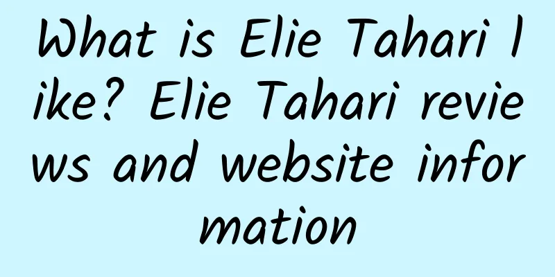 What is Elie Tahari like? Elie Tahari reviews and website information