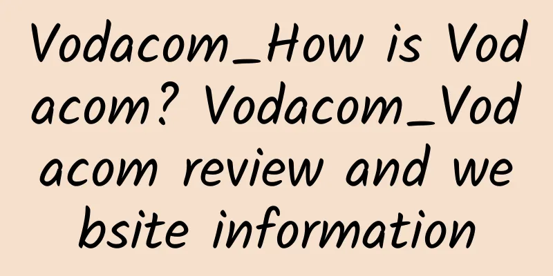 Vodacom_How is Vodacom? Vodacom_Vodacom review and website information