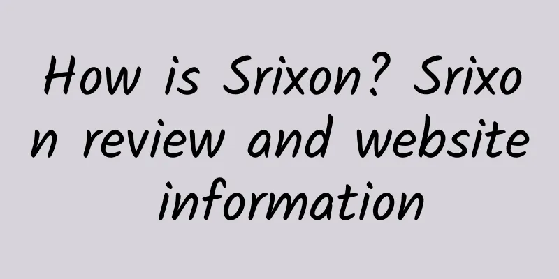 How is Srixon? Srixon review and website information