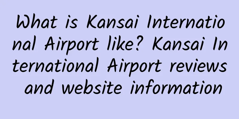 What is Kansai International Airport like? Kansai International Airport reviews and website information