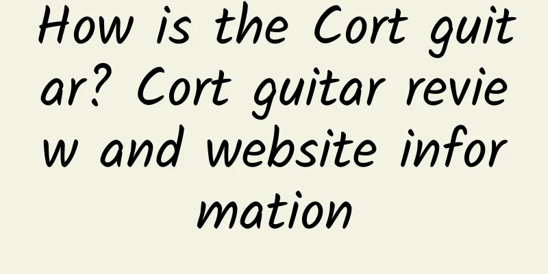 How is the Cort guitar? Cort guitar review and website information