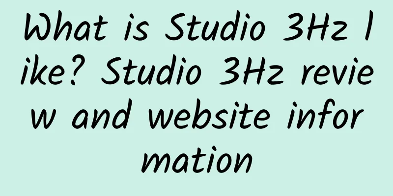 What is Studio 3Hz like? Studio 3Hz review and website information