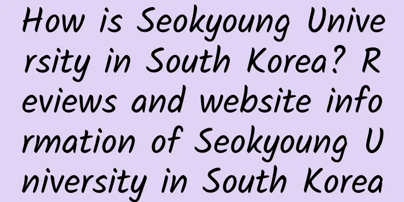How is Seokyoung University in South Korea? Reviews and website information of Seokyoung University in South Korea