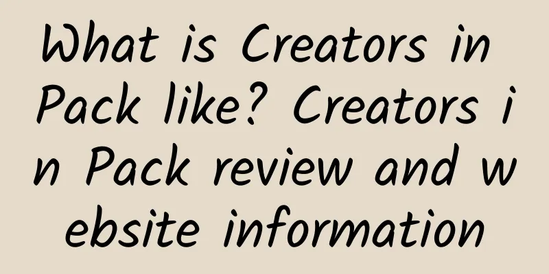 What is Creators in Pack like? Creators in Pack review and website information