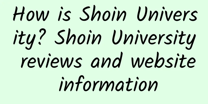 How is Shoin University? Shoin University reviews and website information