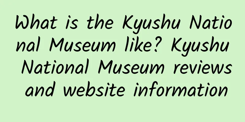 What is the Kyushu National Museum like? Kyushu National Museum reviews and website information