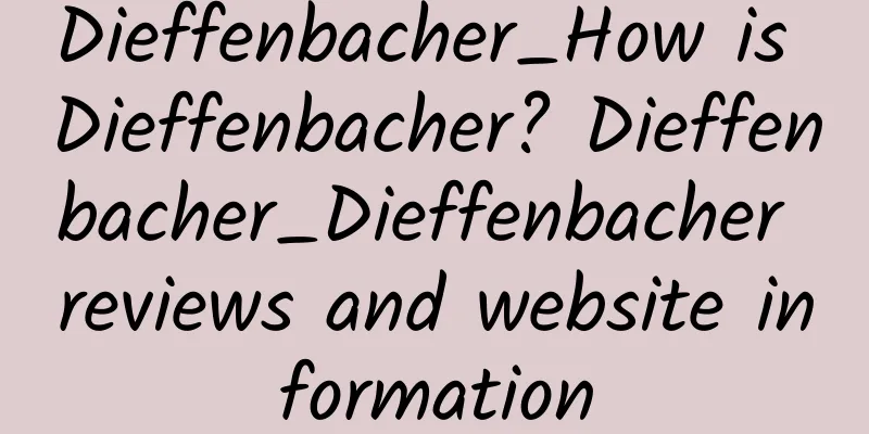 Dieffenbacher_How is Dieffenbacher? Dieffenbacher_Dieffenbacher reviews and website information
