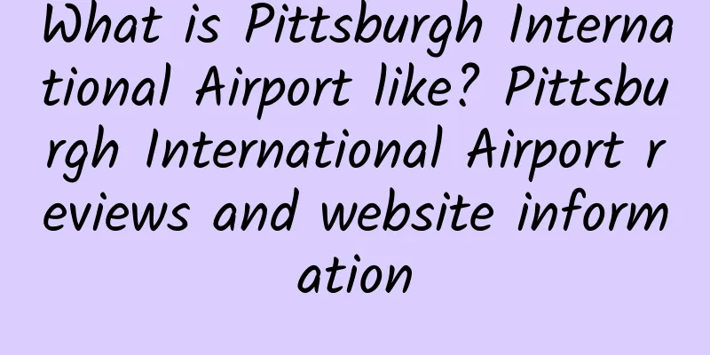 What is Pittsburgh International Airport like? Pittsburgh International Airport reviews and website information