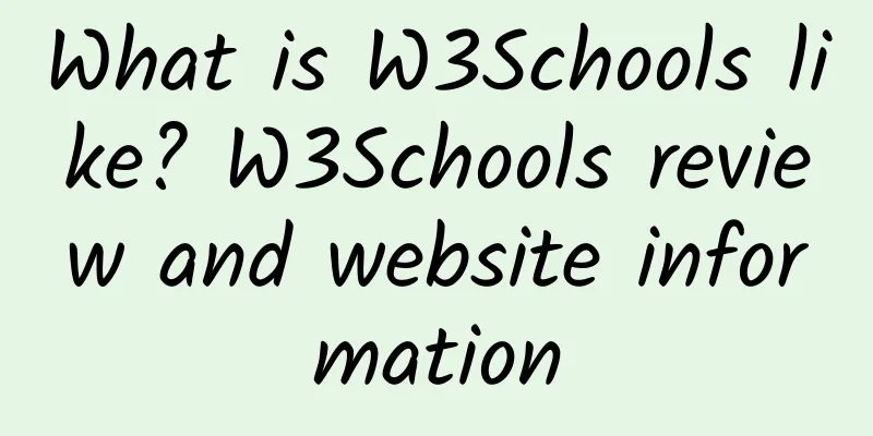What is W3Schools like? W3Schools review and website information