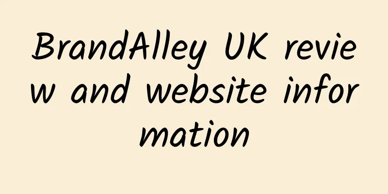 BrandAlley UK review and website information