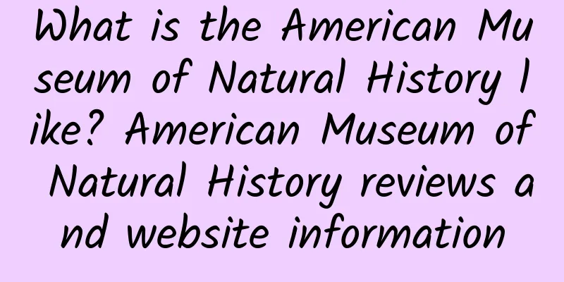 What is the American Museum of Natural History like? American Museum of Natural History reviews and website information