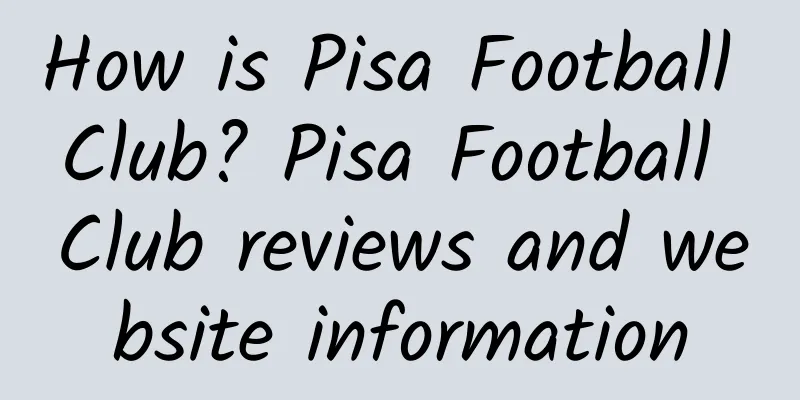 How is Pisa Football Club? Pisa Football Club reviews and website information