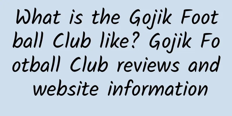 What is the Gojik Football Club like? Gojik Football Club reviews and website information