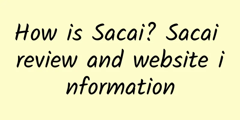 How is Sacai? Sacai review and website information