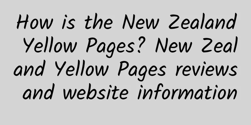 How is the New Zealand Yellow Pages? New Zealand Yellow Pages reviews and website information