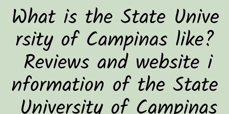 What is the State University of Campinas like? Reviews and website information of the State University of Campinas